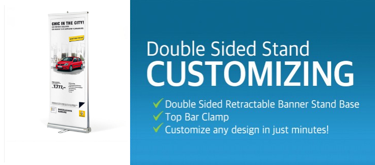 Double Sided Retractable Banners
