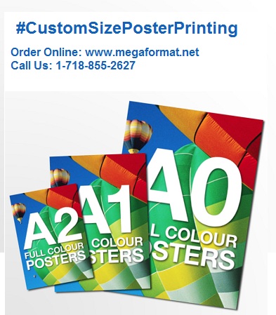 custom size poster printing