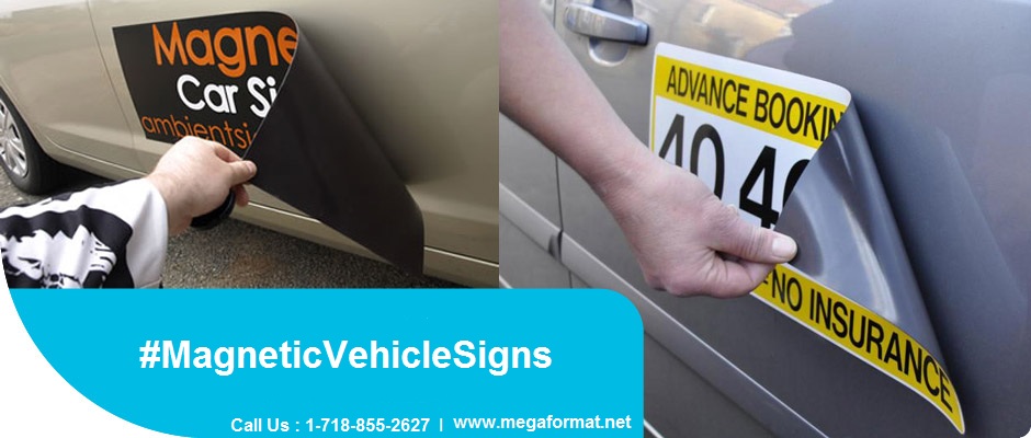 Magnetic Vehicle Signs