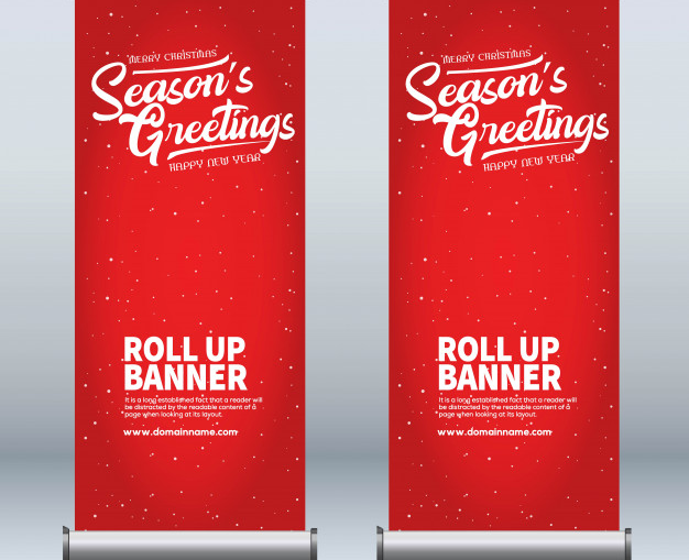 retractable banner design