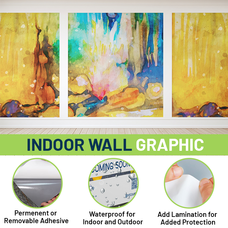 features of an indoor banner