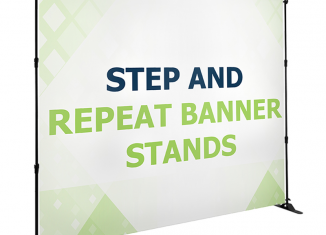 a step and repeat sample stand