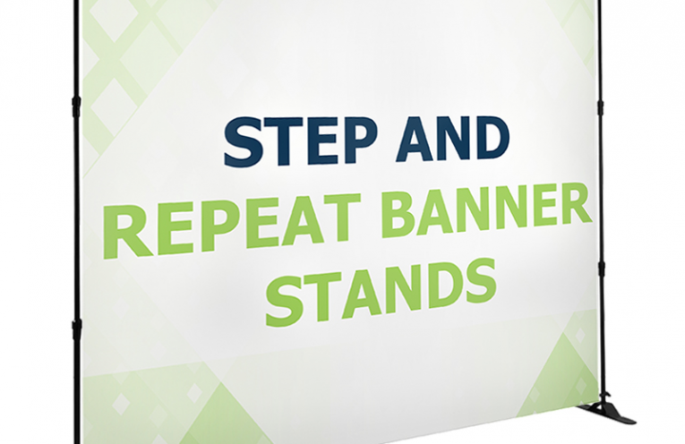 a step and repeat sample stand