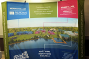 Pop-up display printing by Mega Format Inc.