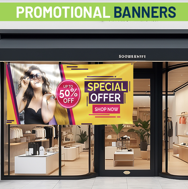Sale promotion banner.