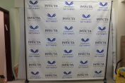 an event step and repeat backdrop