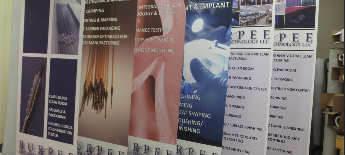 a rush printed banner order