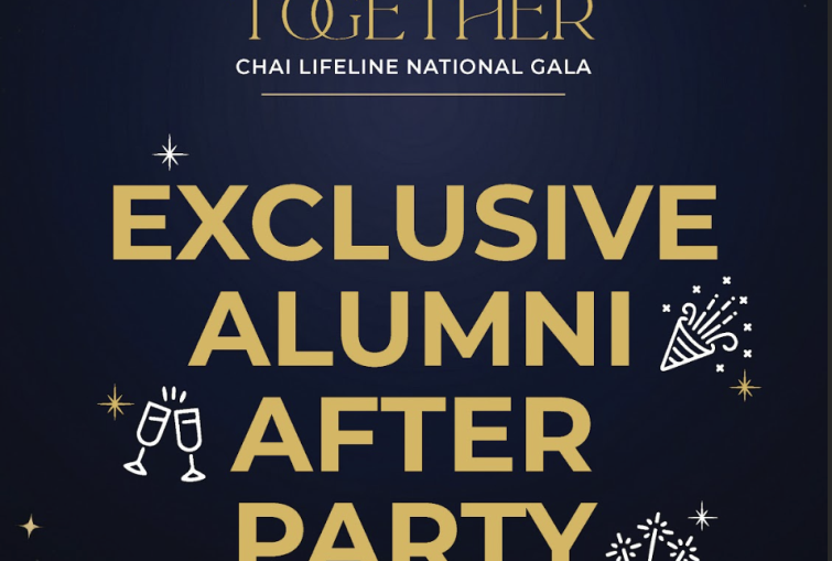 A campus event poster