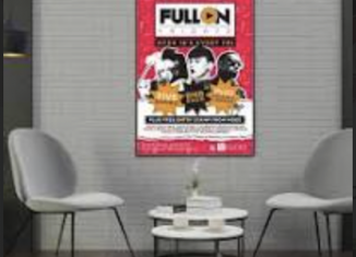 a cafe menu poster