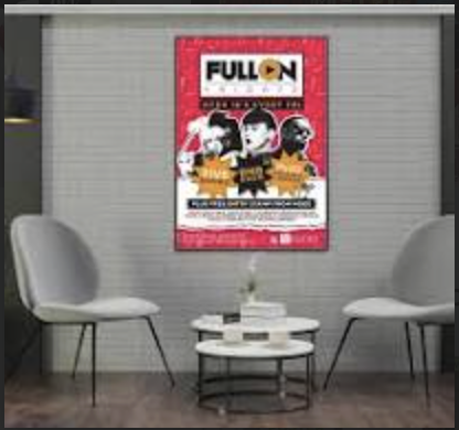 a cafe menu poster