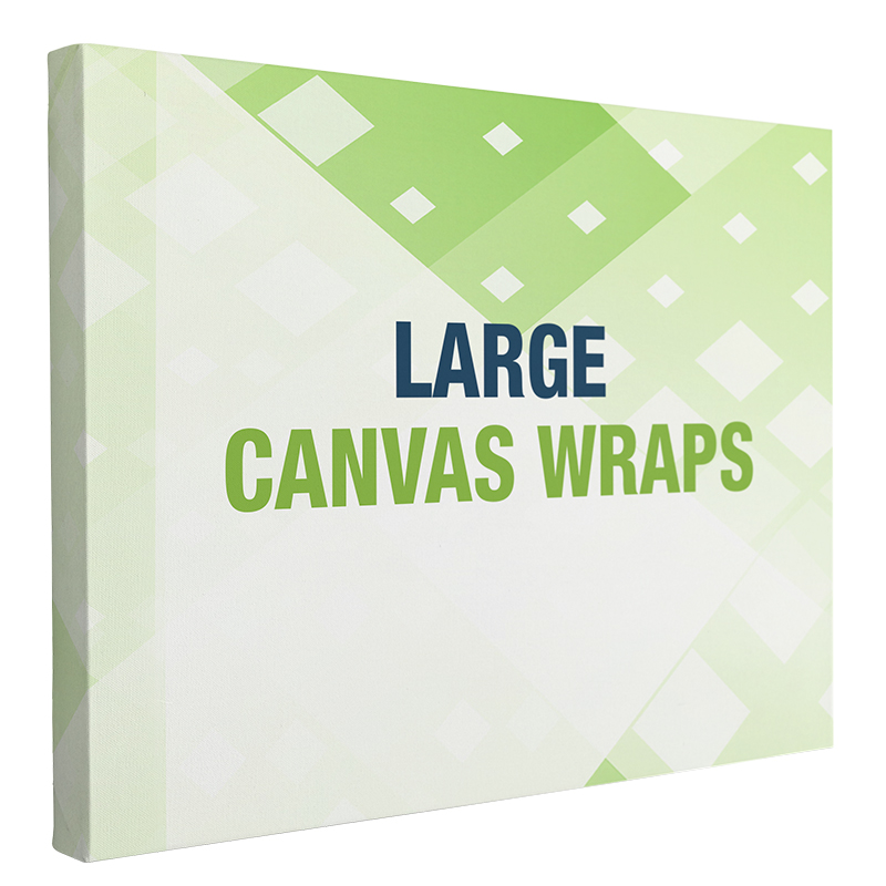 Custom printed canvas backdrop suitable for a wedding reception