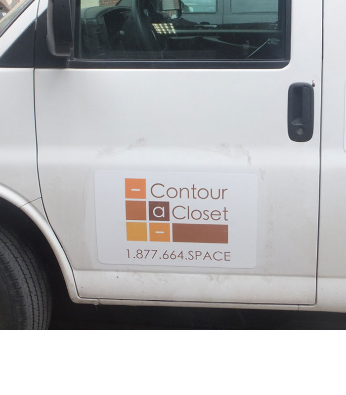 Magnetic Signs - Commercial Vehicle Temporary Lettering Solution - Signs NYC