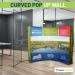 Curved Pop Up Display