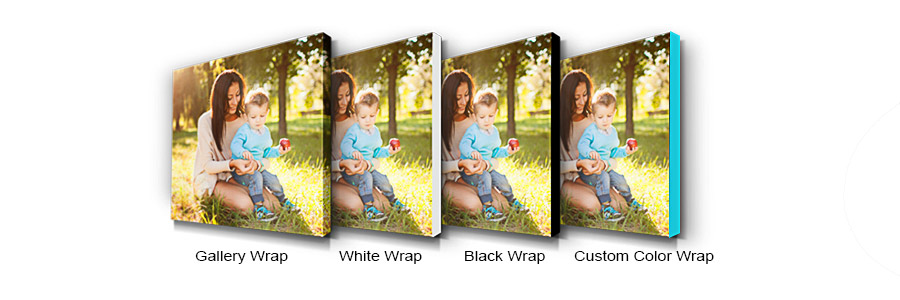 Custom Canvas Photo Print Wraps